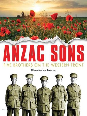 cover image of Anzac Sons - Childrens Edition
